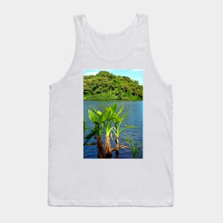 Waokele Pond and Palms Tank Top